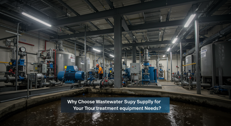 Why Choose WasteWater Supply for Your Treatment Equipment Needs?