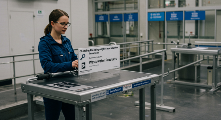 Choosing the Right Wastewater Products: A Guide to Effective Treatment